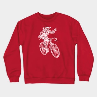 SEEMBO Vampire Cycling Bicycle Bicycling Cyclist Biking Bike Crewneck Sweatshirt